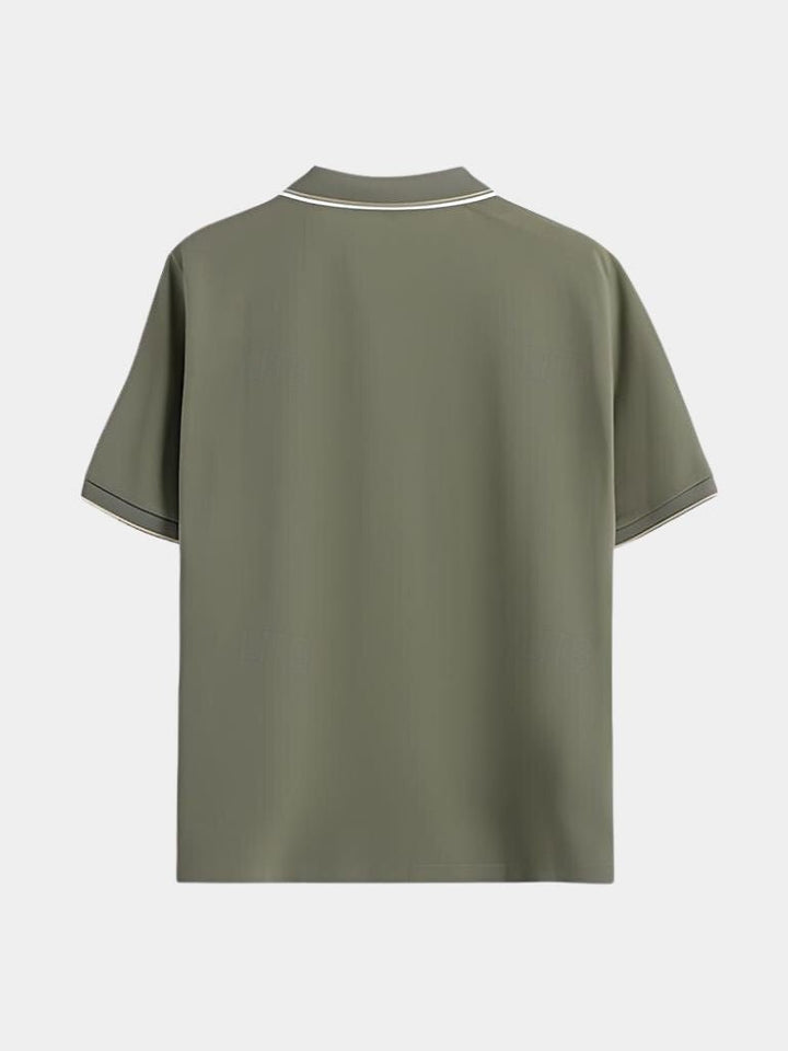 Jesper™ | Polo V-hals Noir