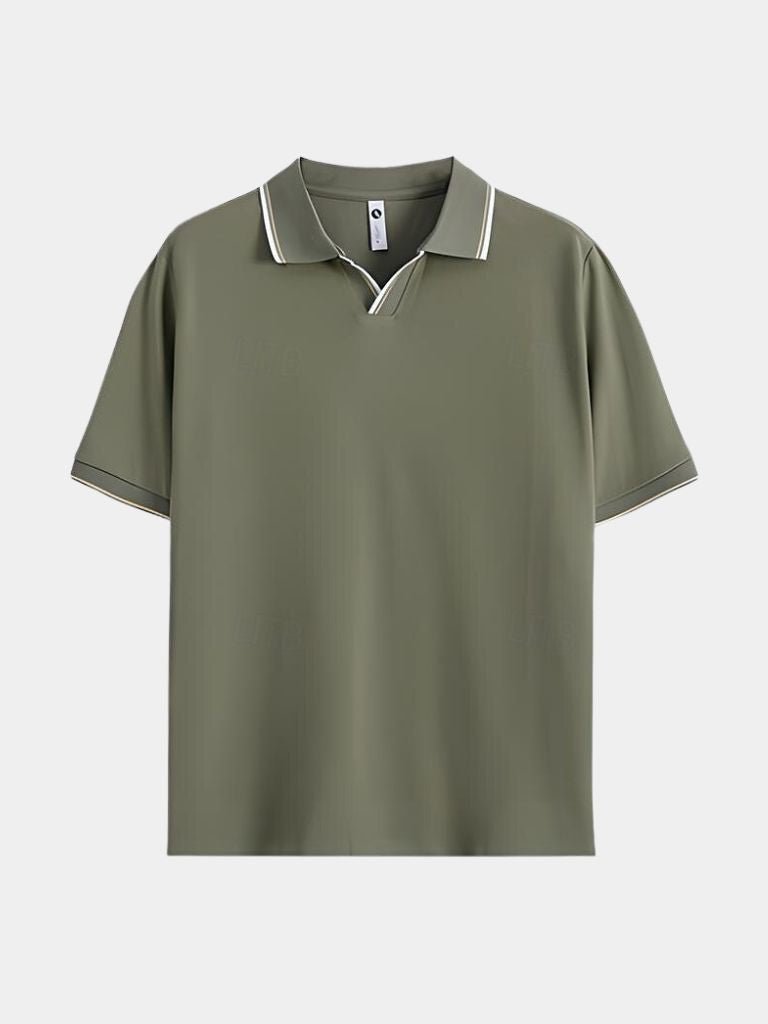 Jesper™ | Polo V-hals Noir