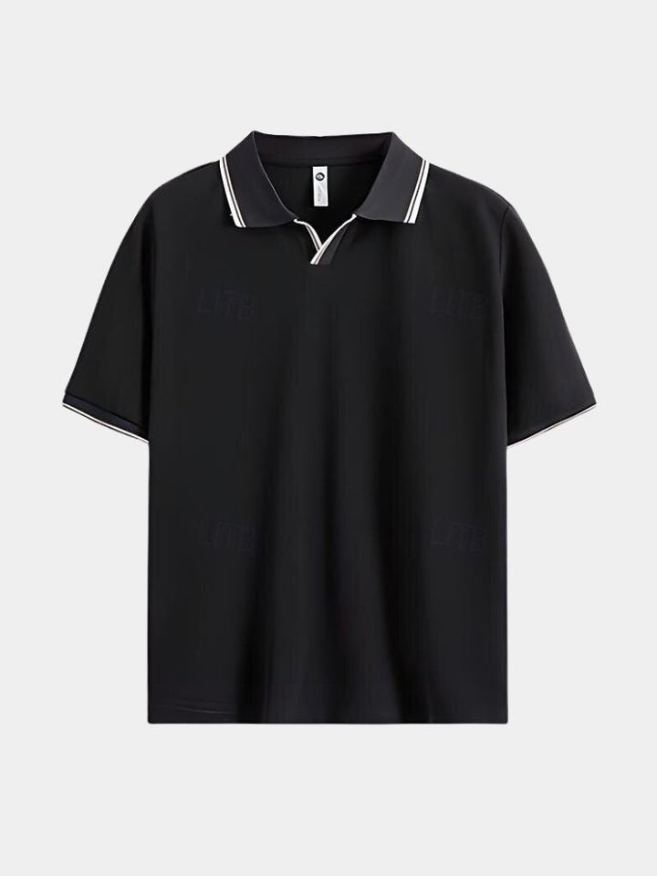 Jesper™ | Polo V-hals Noir
