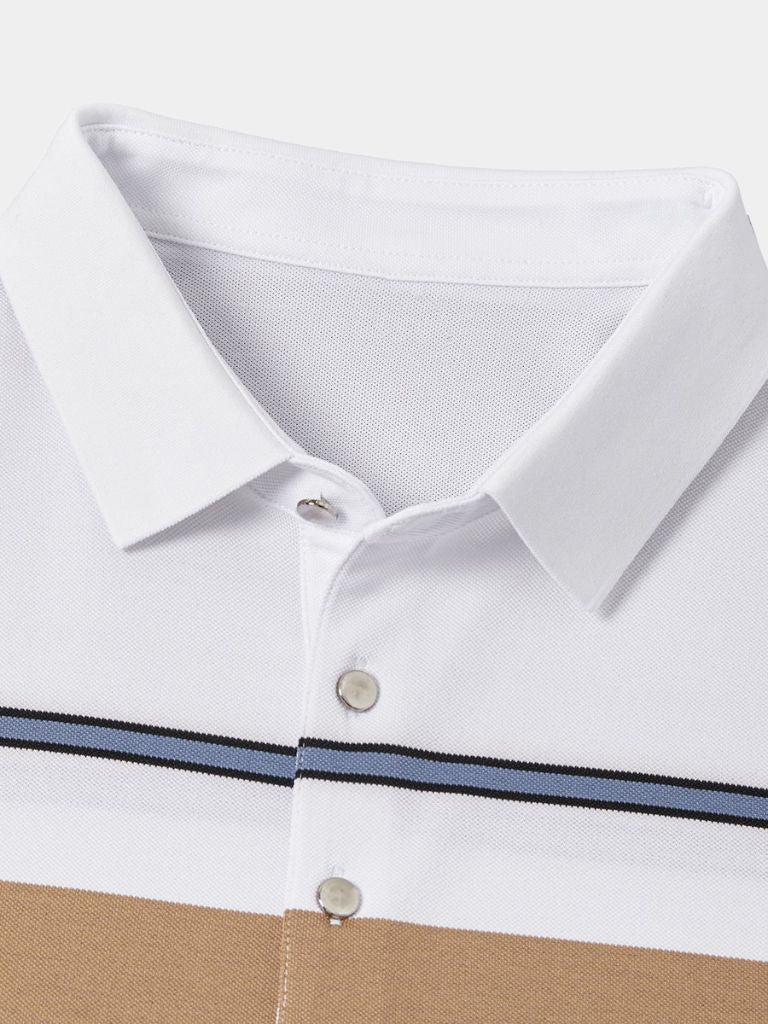 Kasper™ | Polo Listrada do Pôr do Sol