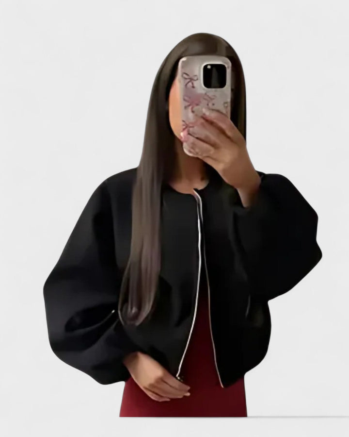 Katrine™ | Casaco bomber curto