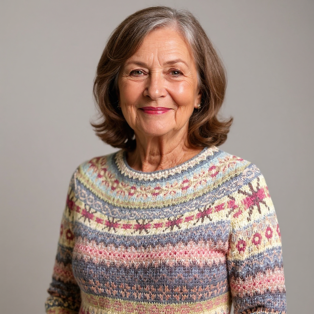 Keira | Pullover Vintage Islandês