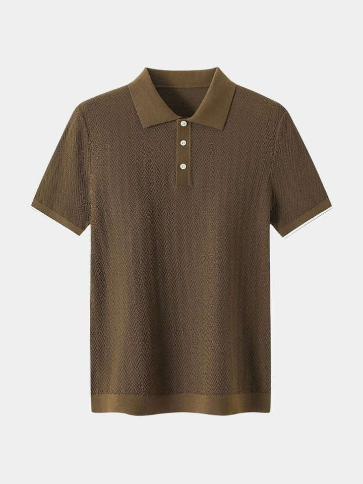Keld™ | Polo Tricot Brownston