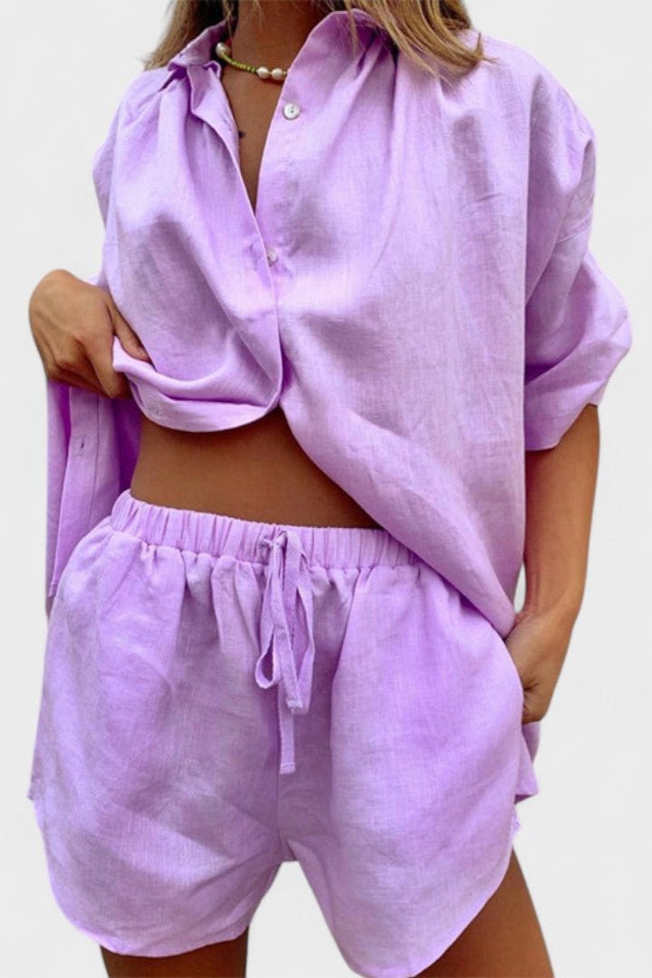 Kirstine | Conjunto de Manga Longa