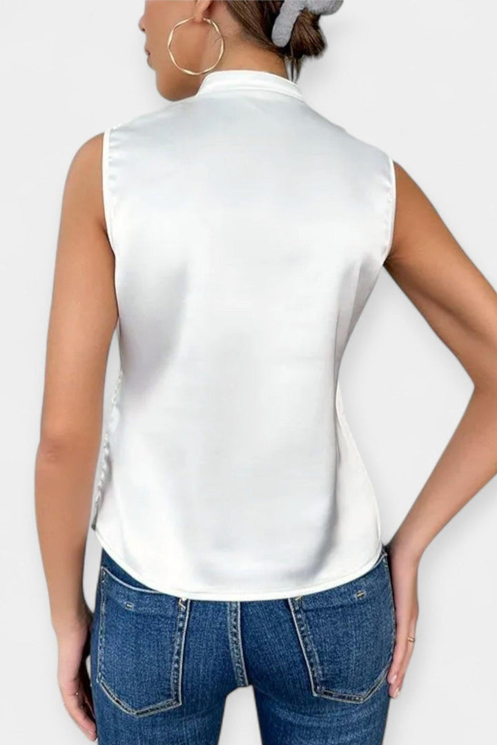 Laura | Top sem mangas