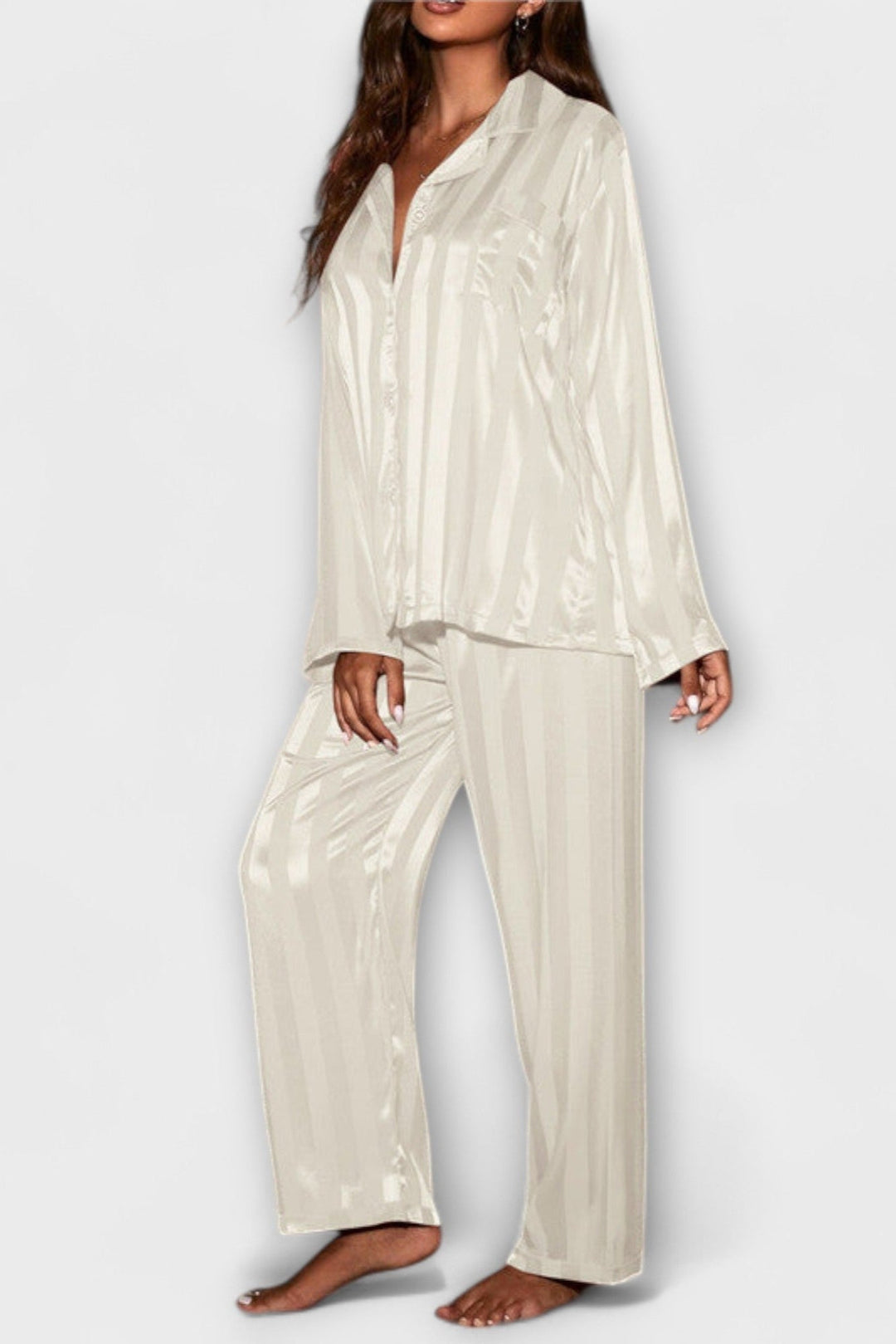 Laura | Conjunto de Manga Longa