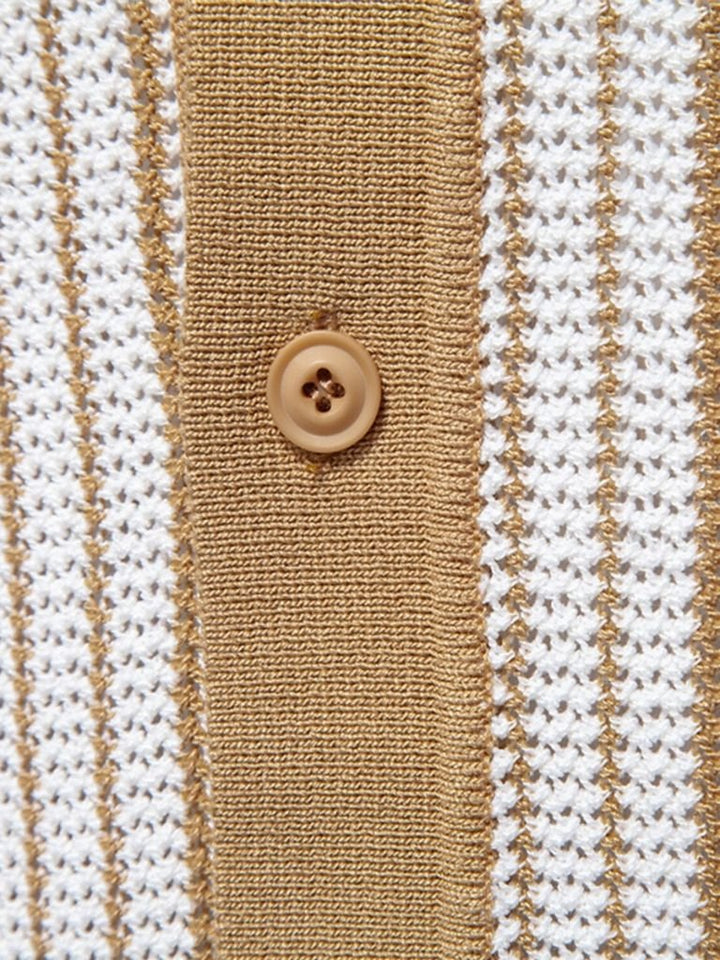 Laurits™ | Polo de Malha Listrada