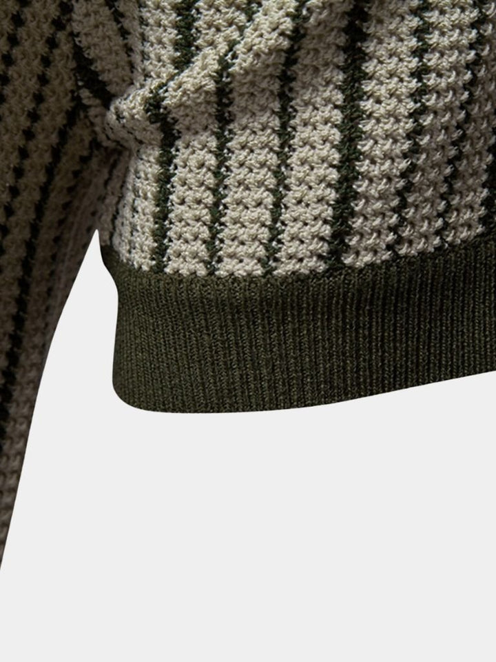 Laurits™ | Polo de Malha Listrada