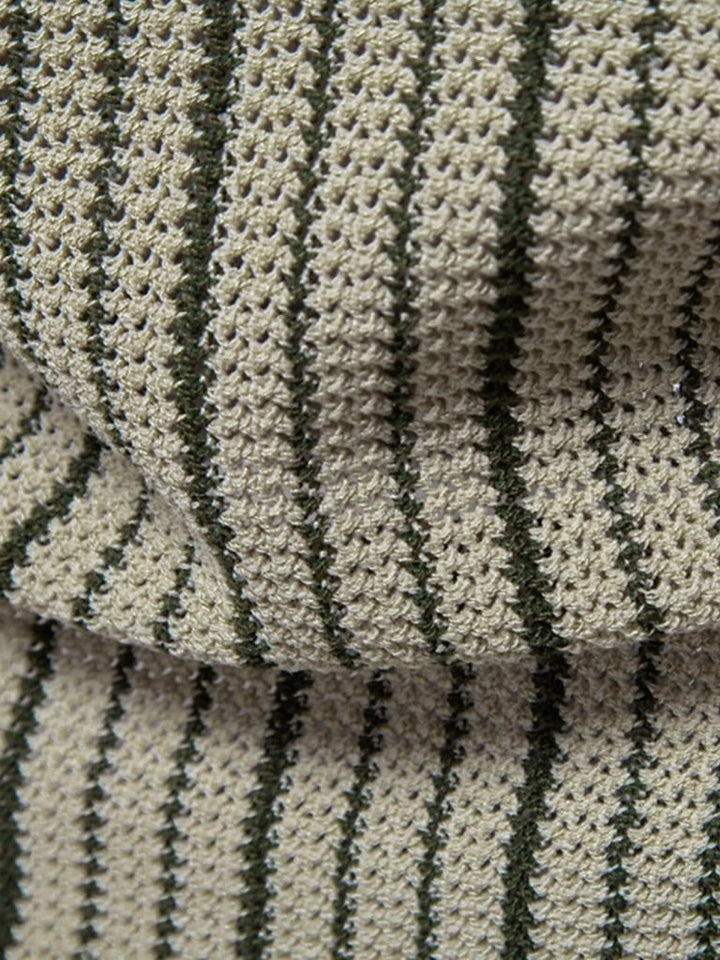 Laurits™ | Polo de Malha Listrada