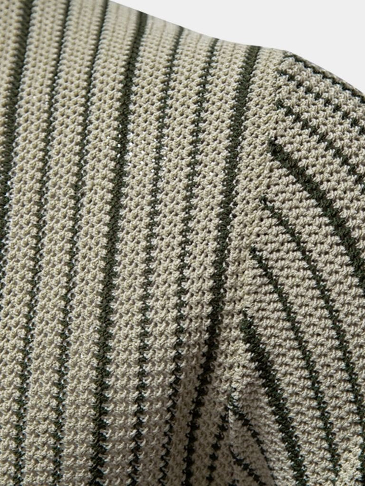 Laurits™ | Polo de Malha Listrada