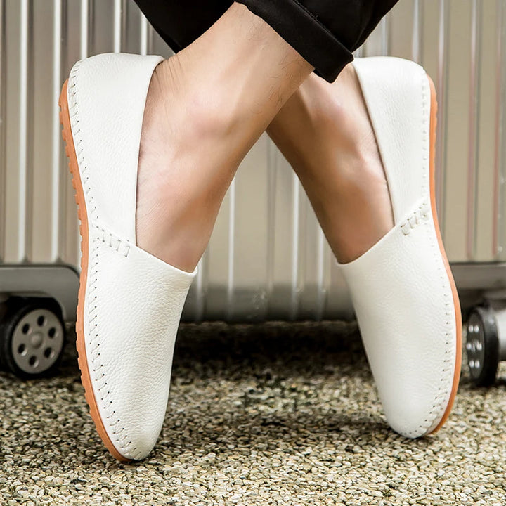 Mocasins de Couro Leves