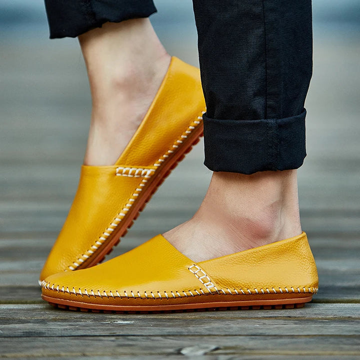 Mocasins de Couro Leves