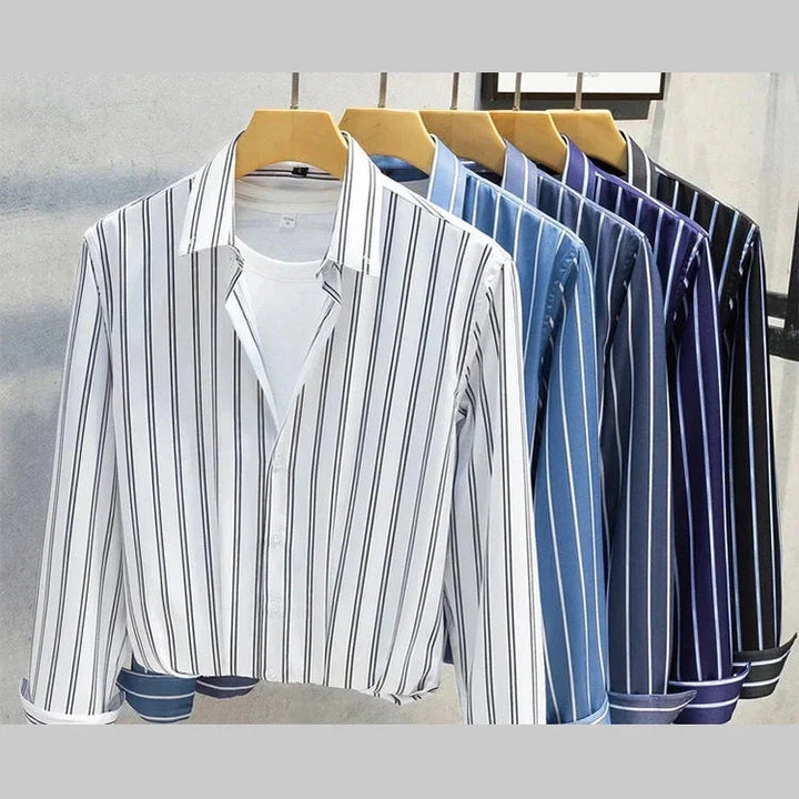 Levi™ | Camisa Listrada Elegante