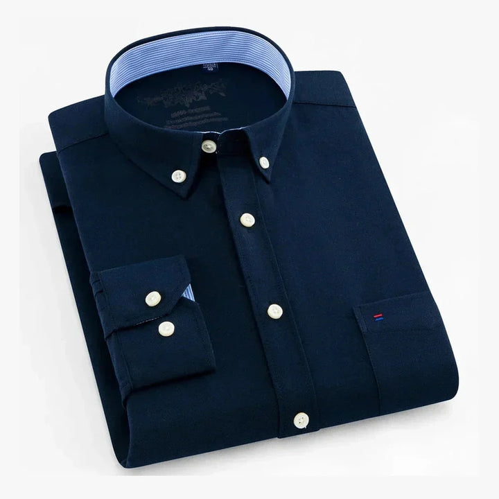 Liam™ | Camisa de Algodão Elegante