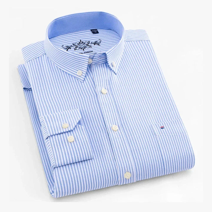 Liam™ | Camisa de Algodão Elegante