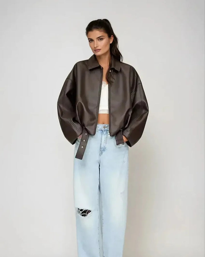 Louise | Casaco de Couro Vegan