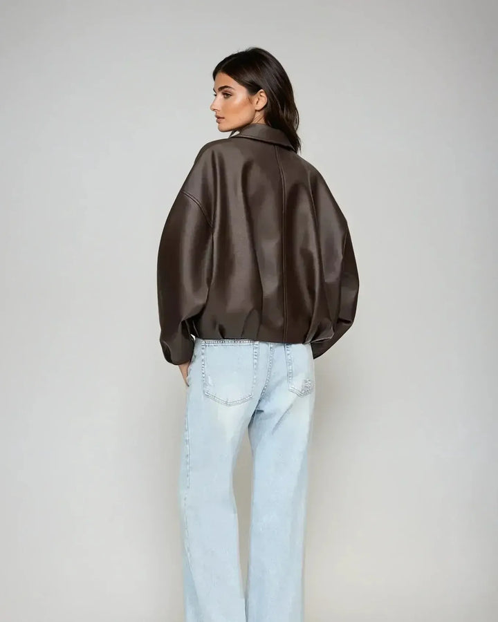 Louise | Casaco de Couro Vegan