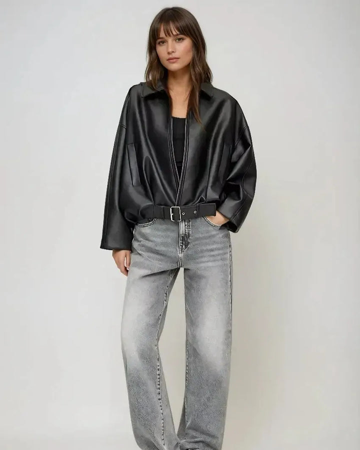 Louise | Casaco de Couro Vegan