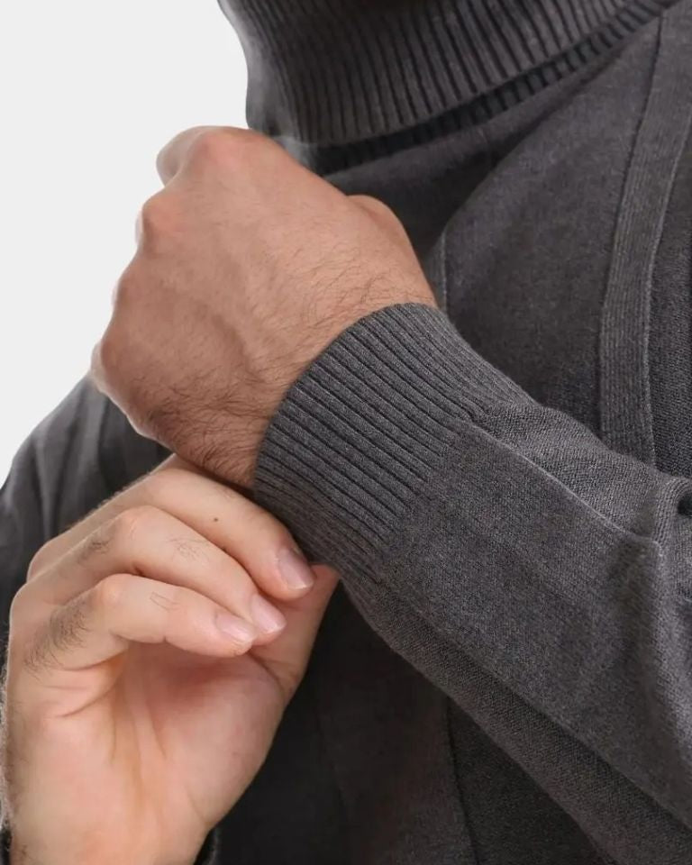 Lucas™ | Pullover de Gola Alta