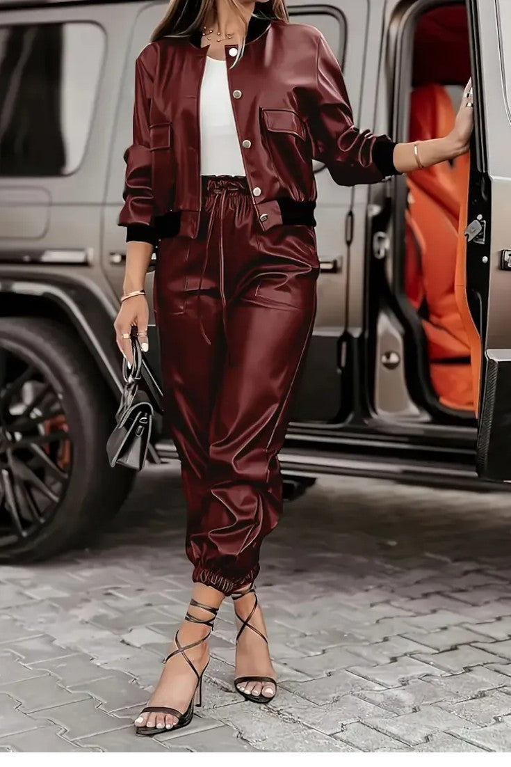 Lucie | Conjunto de Couro