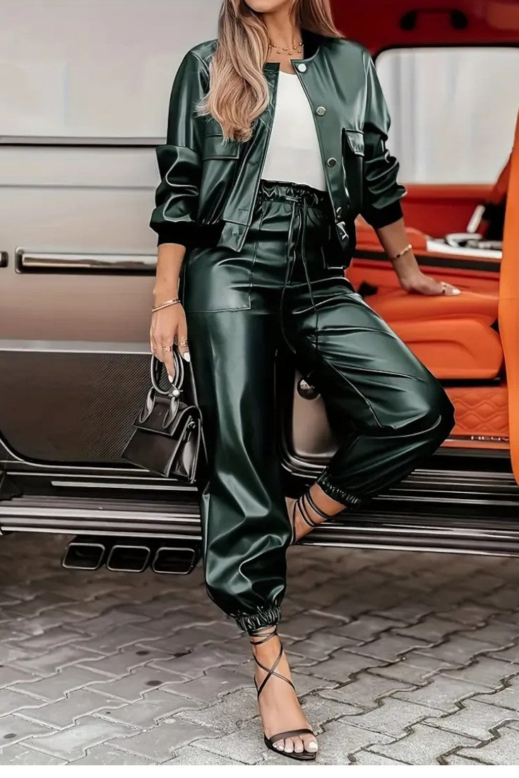 Lucie | Conjunto de Couro