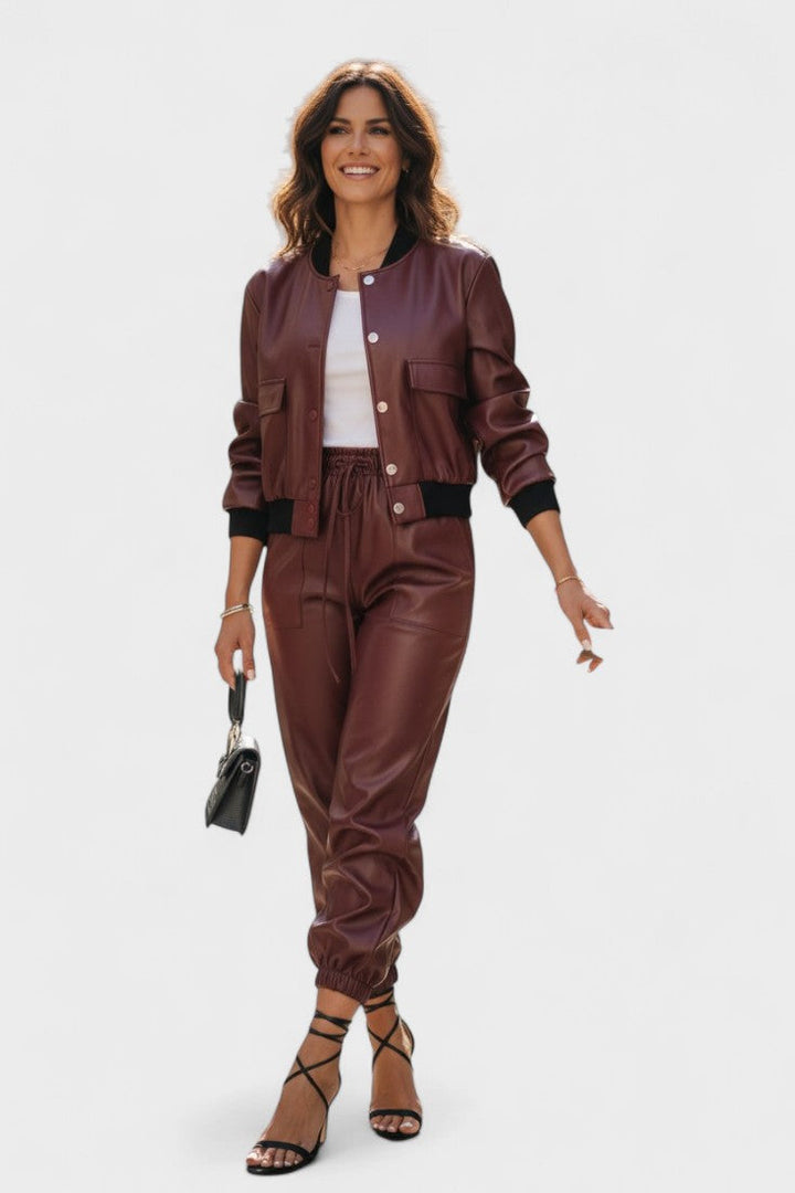 Lucie | Conjunto de Couro