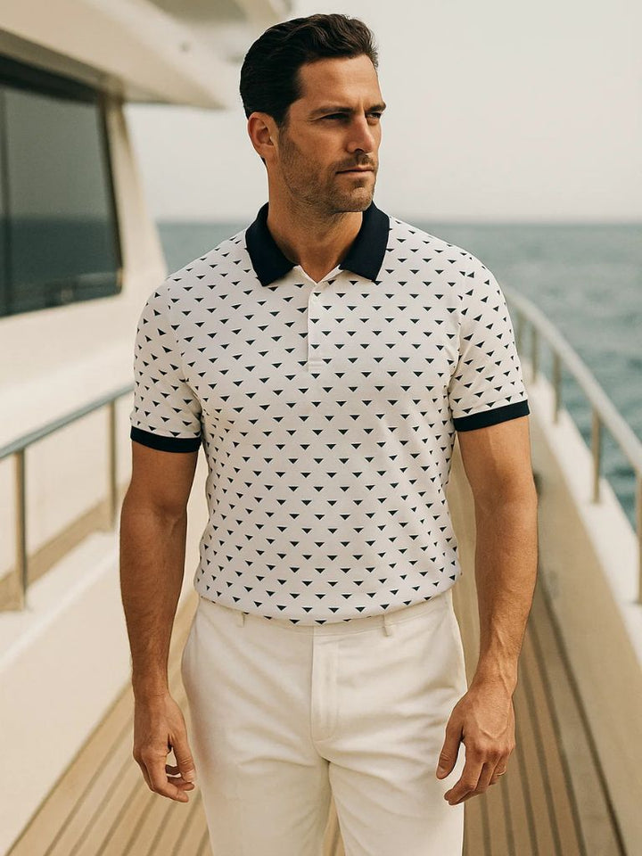 Ludvig™ | Polo Belmont Azul Marinho
