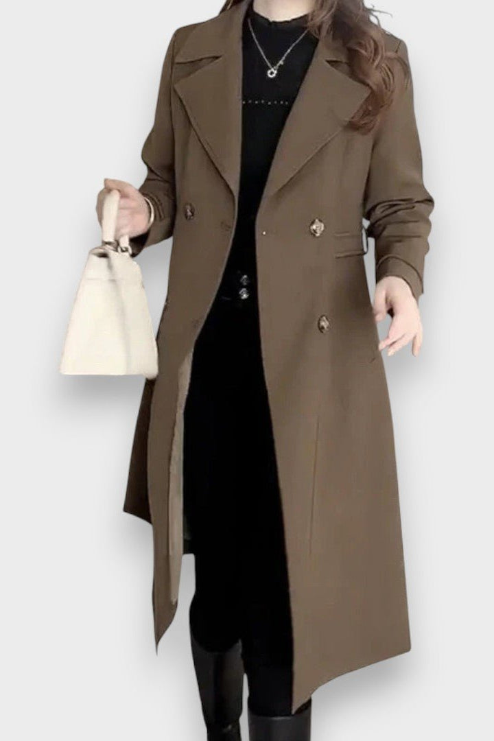 Luisa™ | Trenchcoat elegante em design clássico
