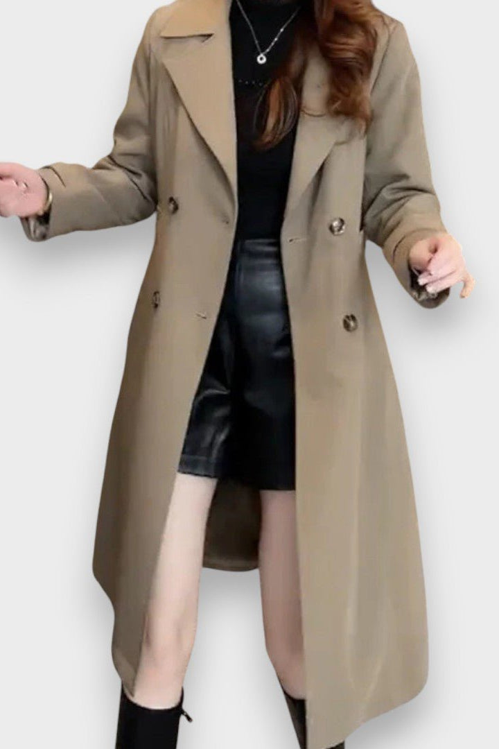 Luisa™ | Trenchcoat elegante em design clássico