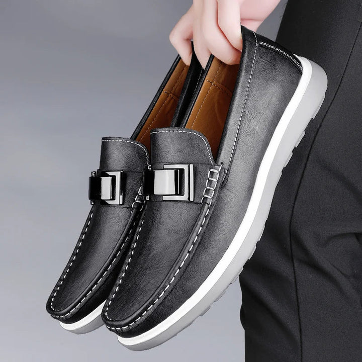 Loafers de Couro de Luxo
