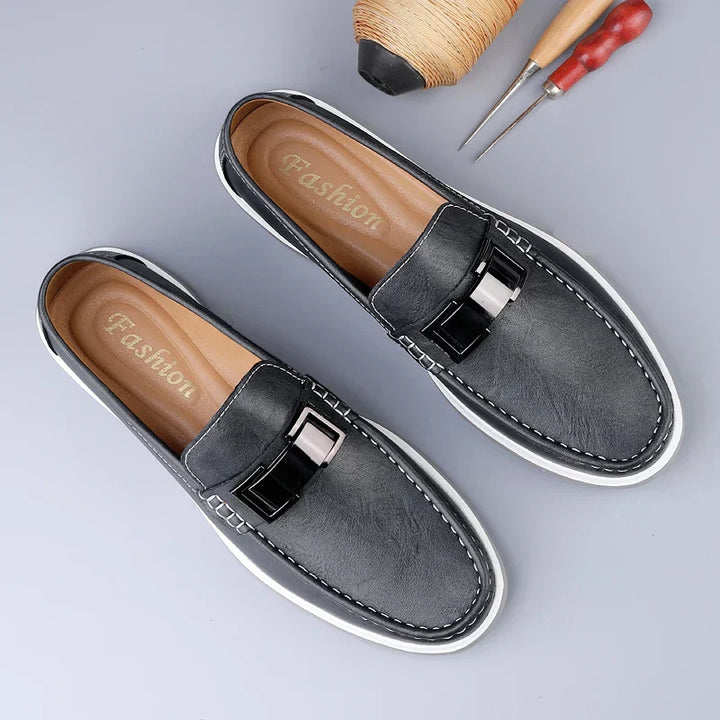 Loafers de Couro de Luxo