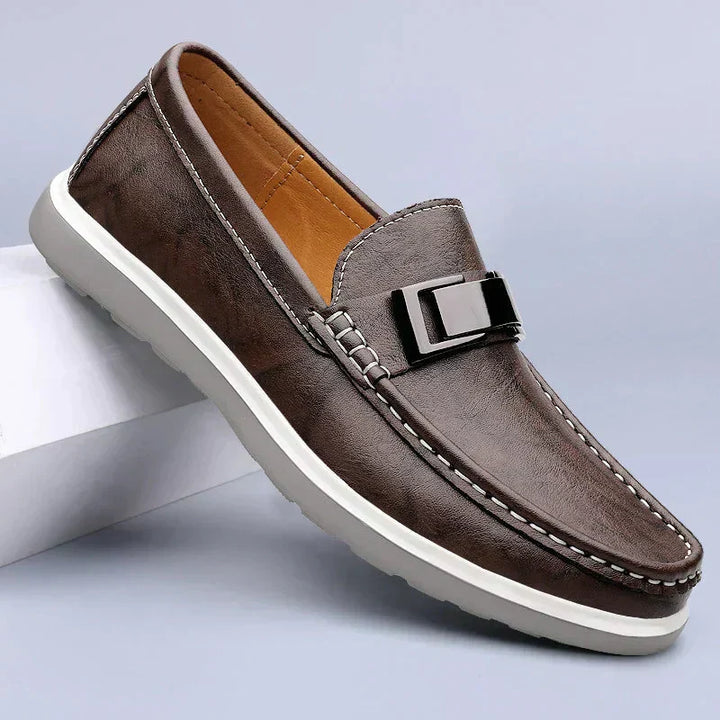 Loafers de Couro de Luxo