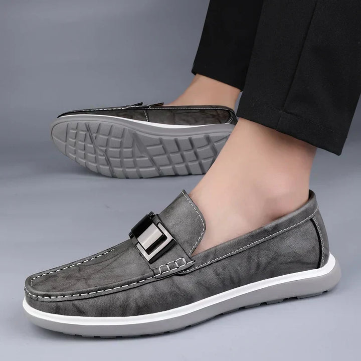 Loafers de Couro de Luxo