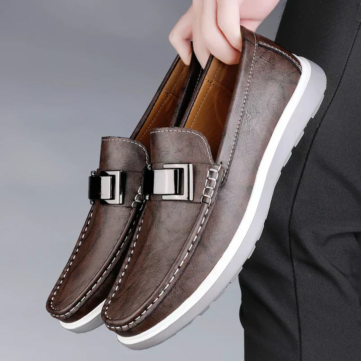 Loafers de Couro de Luxo