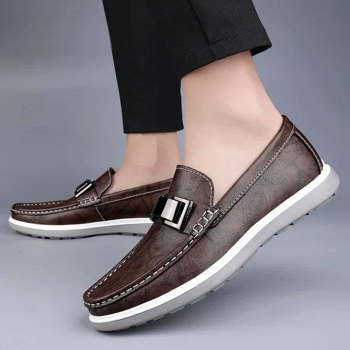 Loafers de Couro de Luxo