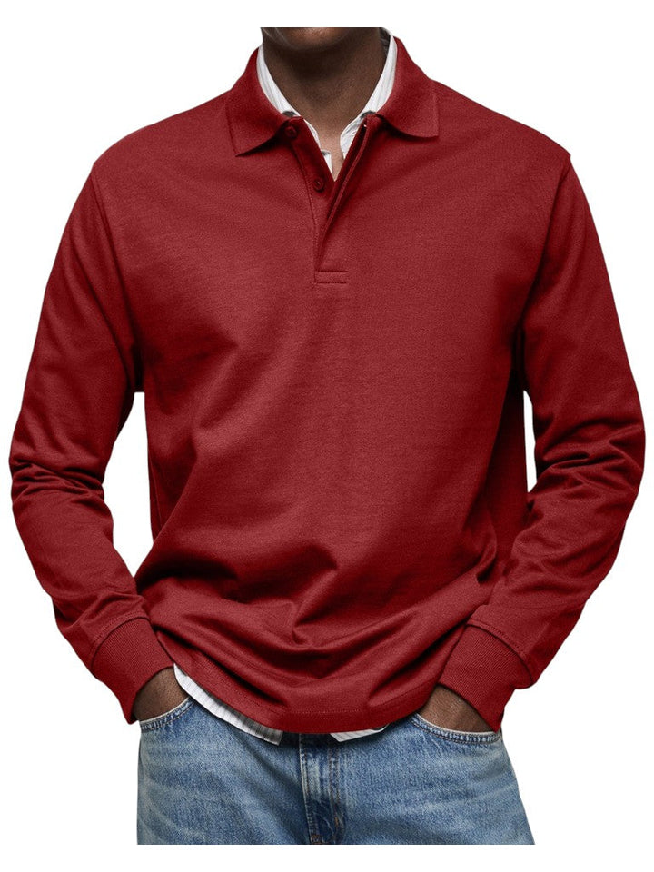 MOHR® | Polo de manga longa de luxo