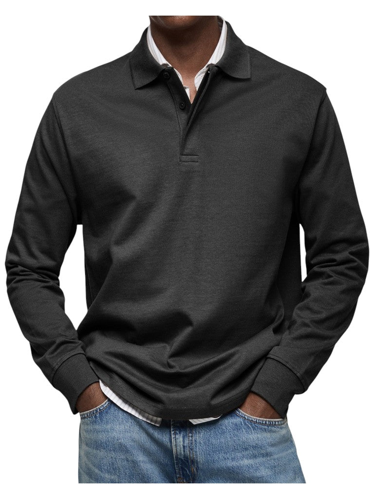 MOHR® | Polo de manga longa de luxo