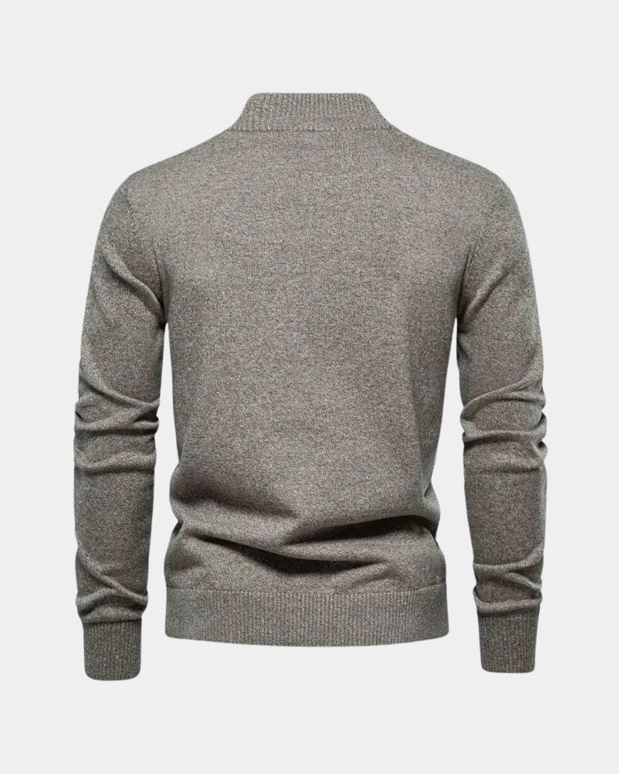 Mads™ | Sweater de Algodão Tricotada