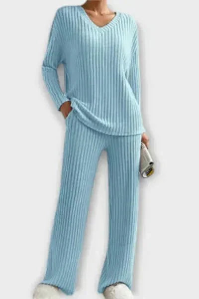 Malou | Conjunto em Malha Canelada