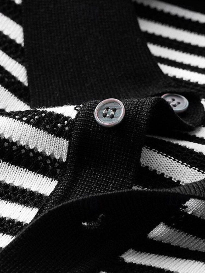 Malthe™ | Polo Clássica Listrada