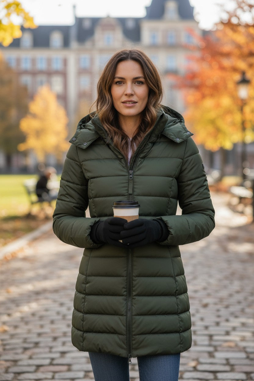 Martina™ | Capa de inverno elegante