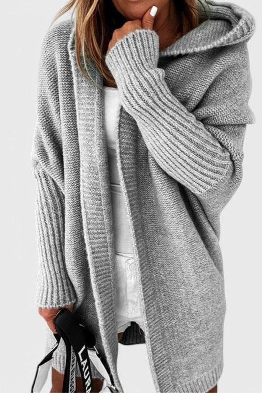 Mette | Cardigan com capuz de luxo