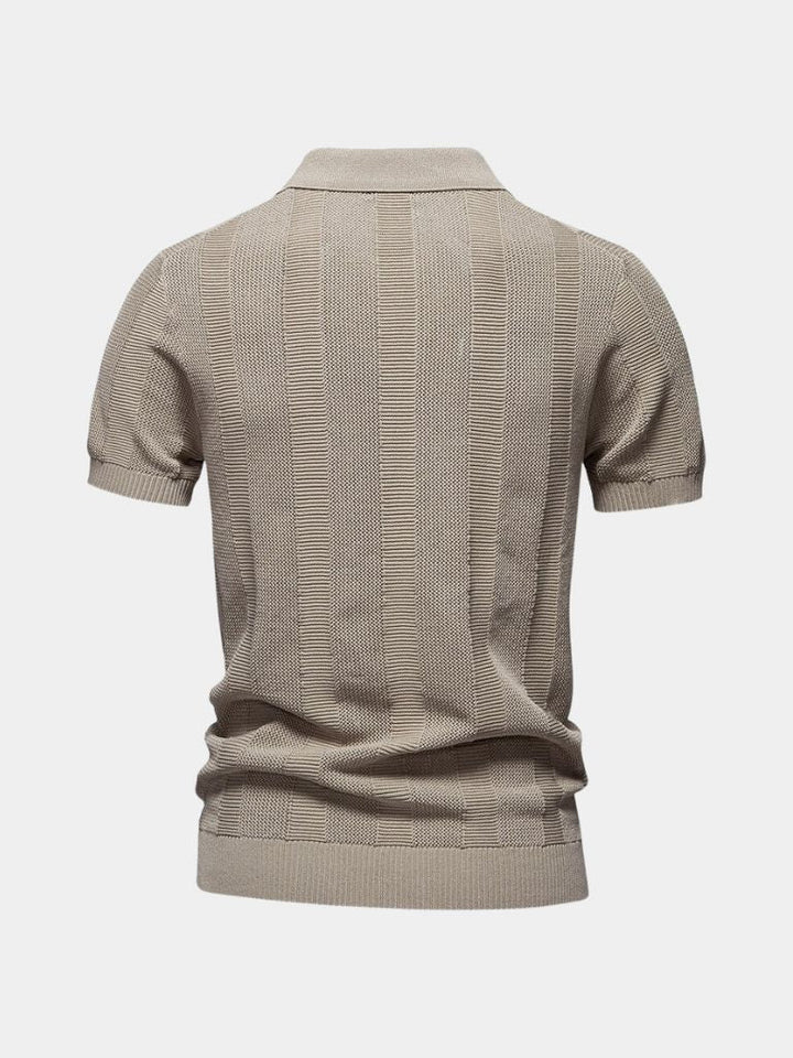 Mikael™ | Polo Beige Antigo