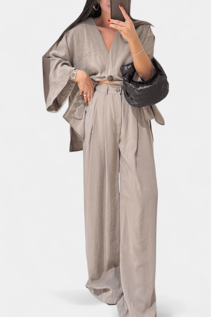 Millea | Conjunto de manga longa