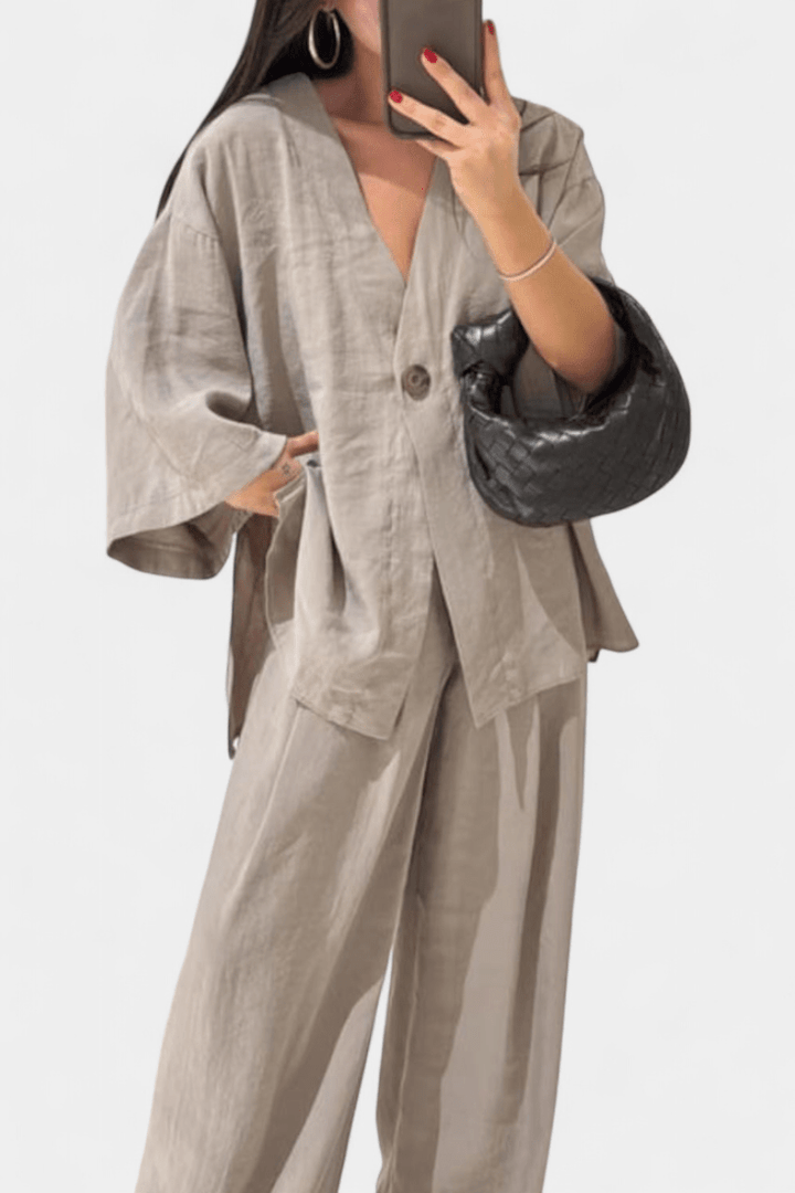 Millea | Conjunto de manga longa