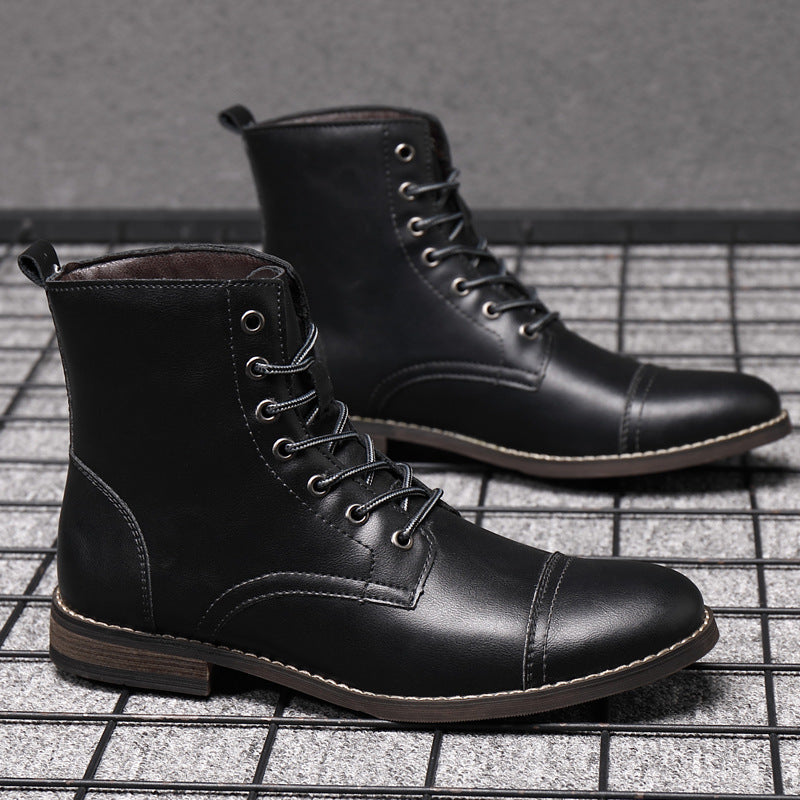 Morgan™ | Botas de Imitação de Couro