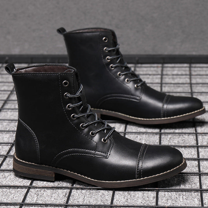 Morgan™ | Botas de Imitação de Couro