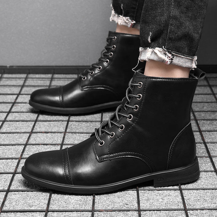 Morgan™ | Botas de Imitação de Couro
