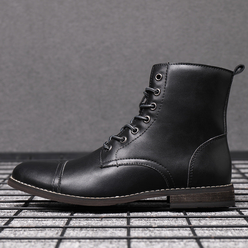 Morgan™ | Botas de Imitação de Couro