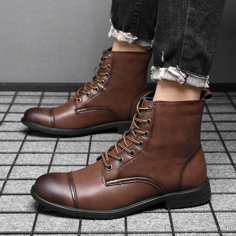 Morgan™ | Botas de Imitação de Couro